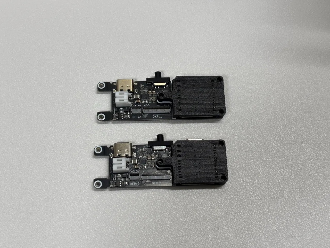 電源スイッチカバー左右取り付け完了