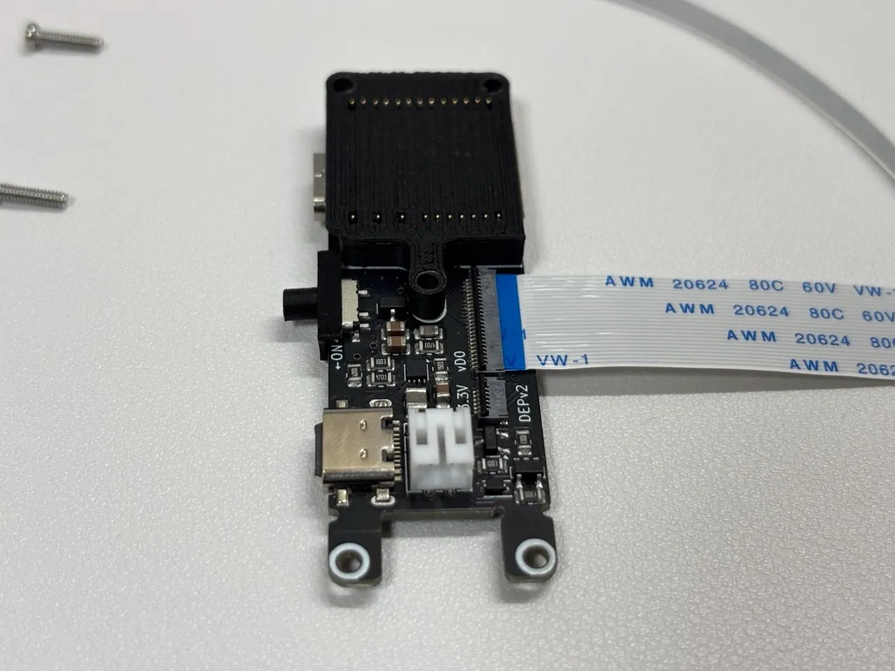 左側:24pin のみ接続 ロック前