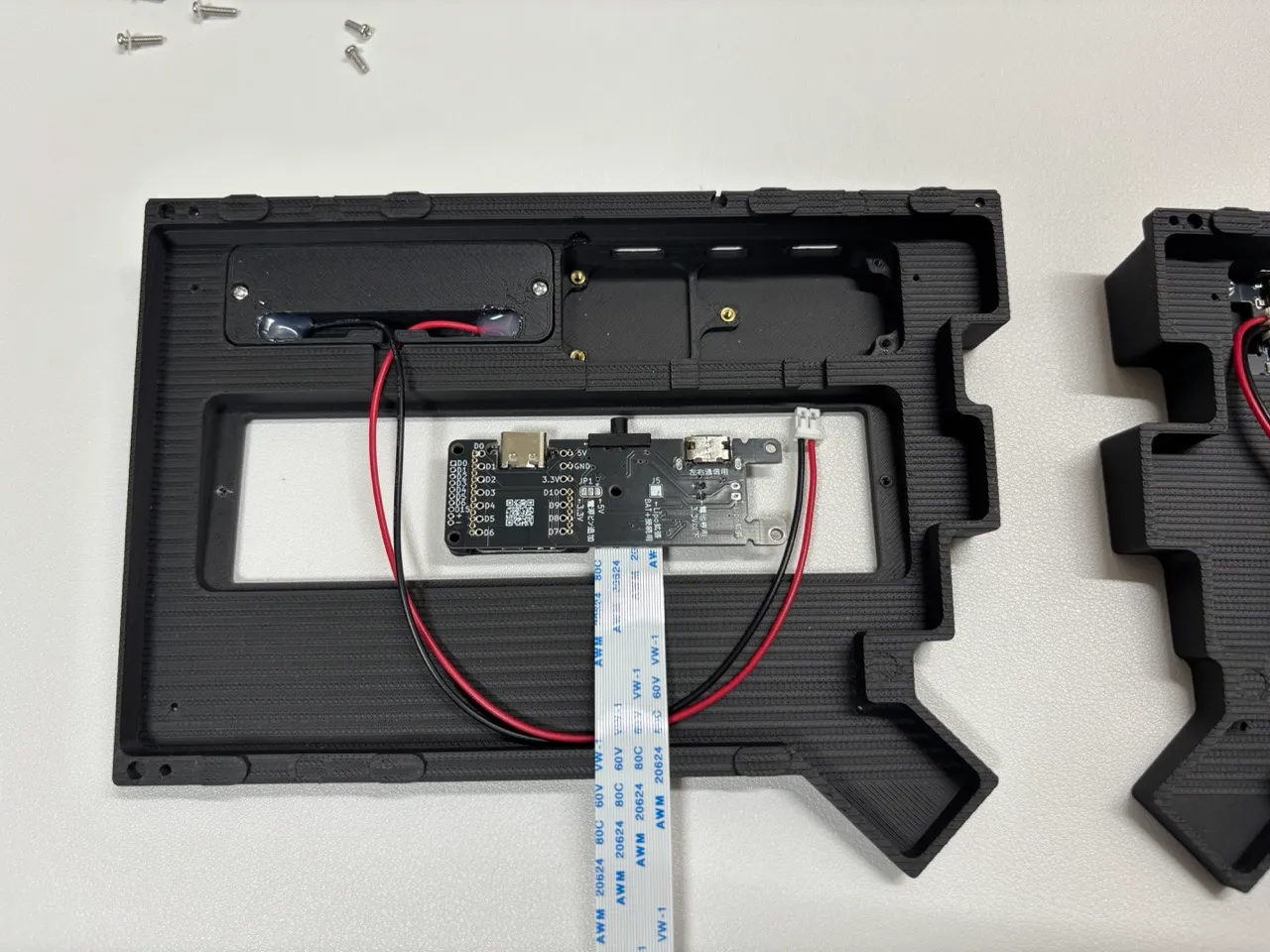 左側制御基板(裏表確認)