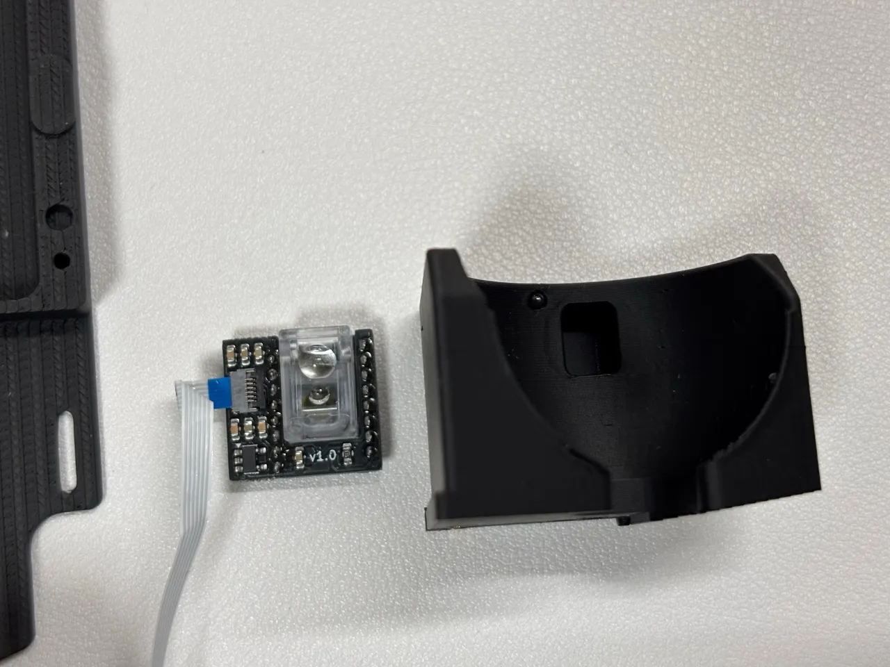 センサー基板の挿入(途中 2)