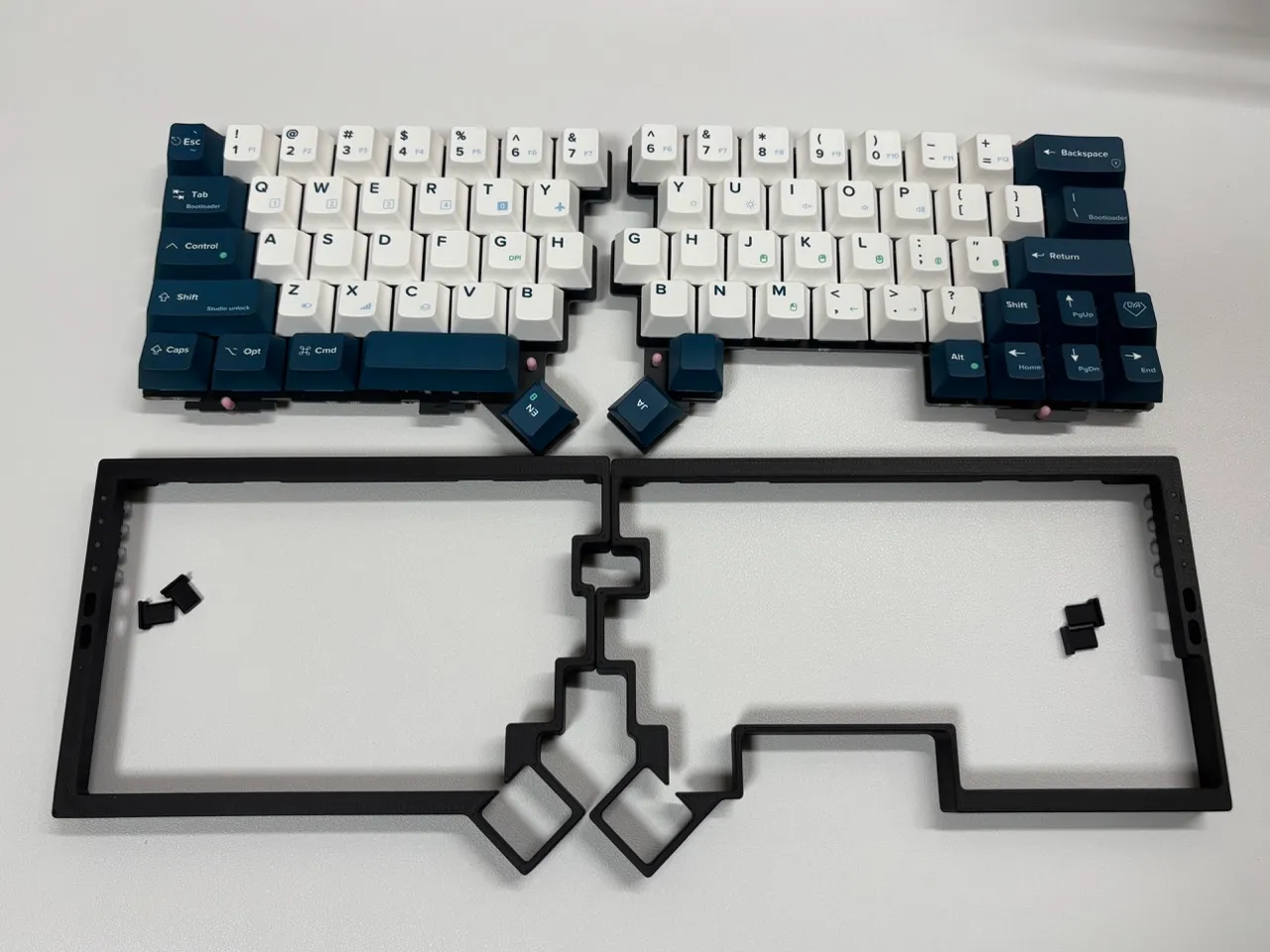 トップケース組み立ての部品一覧